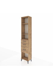Arges Dolap 3 Raflı 3 Çekmeceli 44x30x221 - S28M152V9A