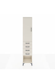 Arges Dolap 2 Raflı 4 Çekmeceli Tek Askılı 44x30x221 - S28M153V1A