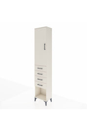 Arges Dolap 2 Raflı 4 Çekmeceli Tek Askılı 44x30x221 - S28M153V1A