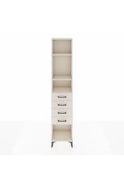 Arges Dolap 3 Raflı 4 Çekmeceli 44x30x221 - S28M155V1A