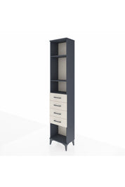 Arges Dolap 3 Raflı 4 Çekmeceli 44x30x221 - S28M155V4A