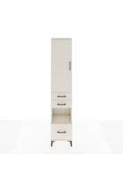 Arges Dolap 4 Raflı 3 Çekmeceli Tek Kapaklı 44x30x221 - S28M157V1A