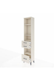 Arges Dolap 4 Raflı 3 Çekmeceli 44x30x221 - S28M158V1A