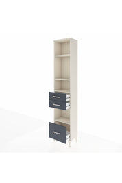 Arges Dolap 4 Raflı 3 Çekmeceli 44x30x221 - S28M158V2A