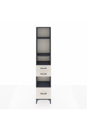 Arges Dolap 4 Raflı 3 Çekmeceli 44x30x221 - S28M158V4A