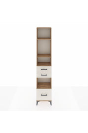 Arges Dolap 4 Raflı 3 Çekmeceli 44x30x221 - S28M158V7A