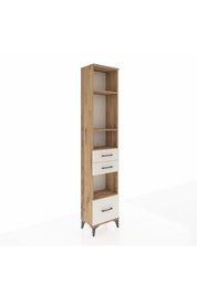 Arges Dolap 4 Raflı 3 Çekmeceli 44x30x221 - S28M158V7A