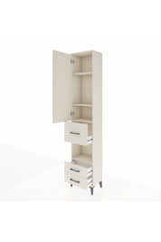 Arges Dolap 4 Raflı 3 Çekmeceli Tek Kapaklı 44x30x221 - S28M160V1A