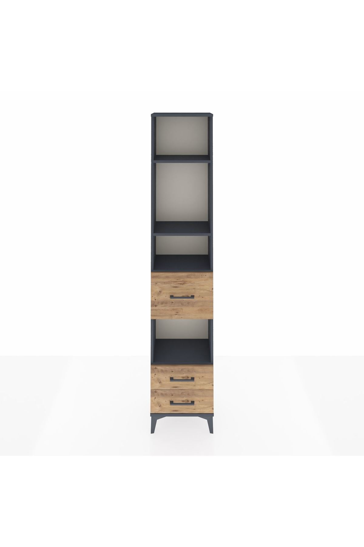 Arges Dolap 4 Raflı 3 Çekmeceli 44x30x221 - S28M161V6A