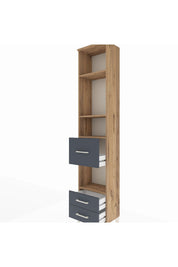 Arges Dolap 4 Raflı 3 Çekmeceli 44x30x221 - S28M161V8A