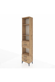 Arges Dolap 4 Raflı 3 Çekmeceli 44x30x221 - S28M161V9A