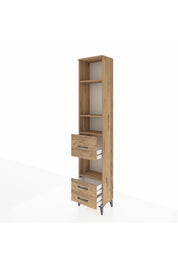 Arges Dolap 4 Raflı 3 Çekmeceli 44x30x221 - S28M161V9A