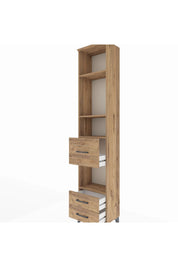 Arges Dolap 4 Raflı 3 Çekmeceli 44x30x221 - S28M161V9A