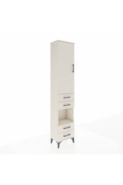 Arges Dolap 4 Raflı 4 Çekmeceli Tek Kapaklı 44x30x221 - S28M163V1A