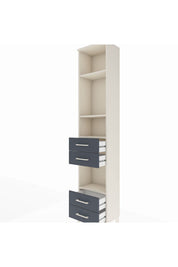 Arges Dolap 4 Raflı 4 Çekmeceli 44x30x221 - S28M164V2A