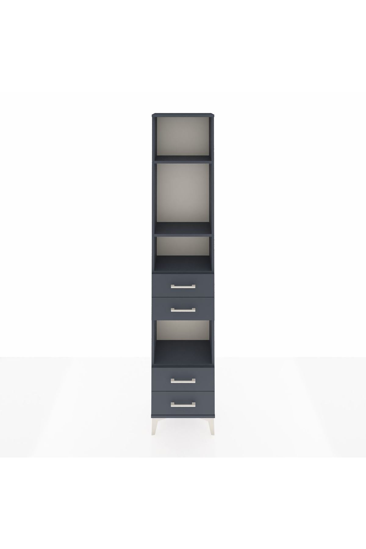 Arges Dolap 4 Raflı 4 Çekmeceli 44x30x221 - S28M164V5A