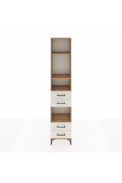 Arges Dolap 4 Raflı 4 Çekmeceli 44x30x221 - S28M164V7A