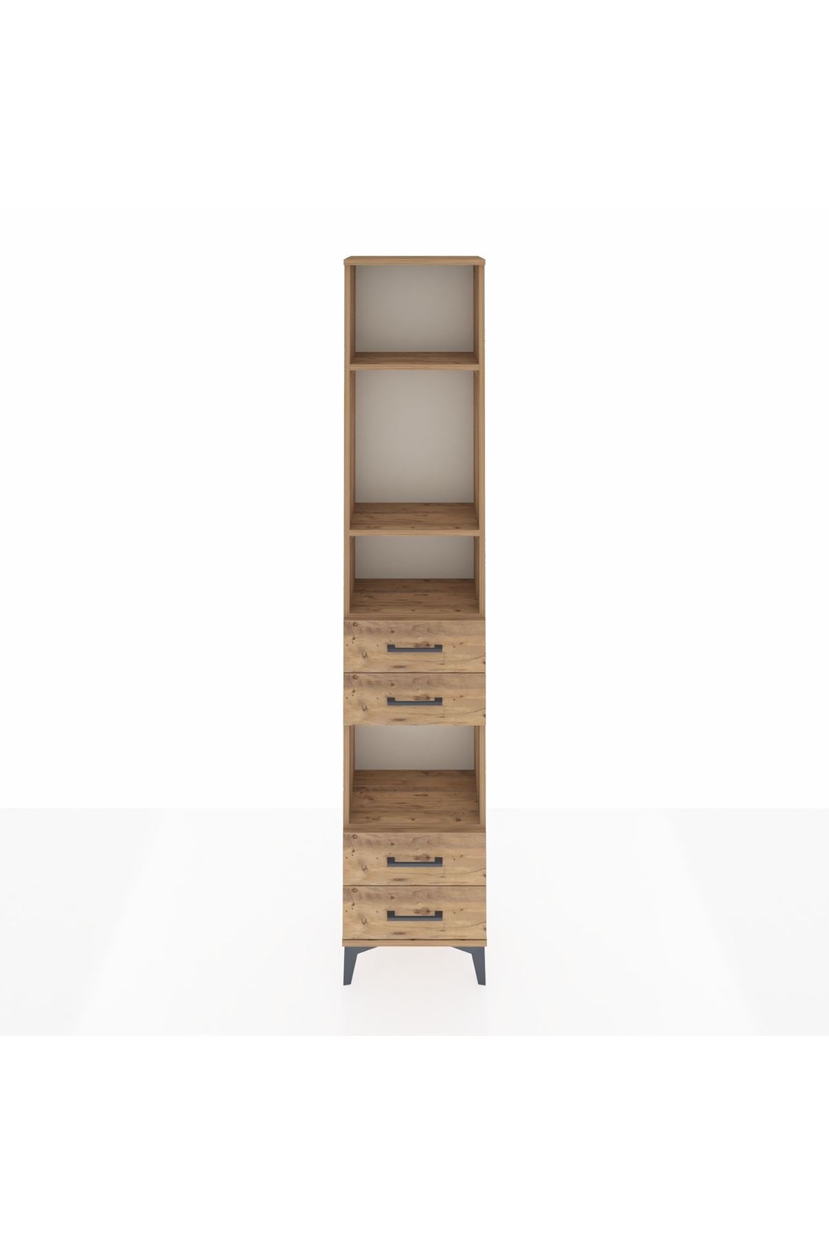 Arges Dolap 4 Raflı 4 Çekmeceli 44x30x221 - S28M164V9A
