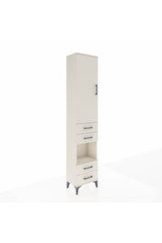 Arges Dolap 3 Raflı 4 Çekmeceli Tek Askılı 44x30x221 - S28M165V1A