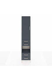 Arges Dolap 3 Raflı 4 Çekmeceli Tek Askılı 44x30x221 - S28M165V5A