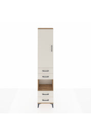 Arges Dolap 3 Raflı 4 Çekmeceli Tek Askılı 44x30x221 - S28M165V7A