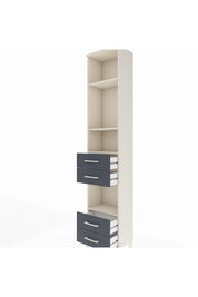 Arges Dolap 4 Raflı 4 Çekmeceli 44x30x221 - S28M167V2A