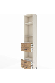 Arges Dolap 4 Raflı 4 Çekmeceli 44x30x221 - S28M167V3A