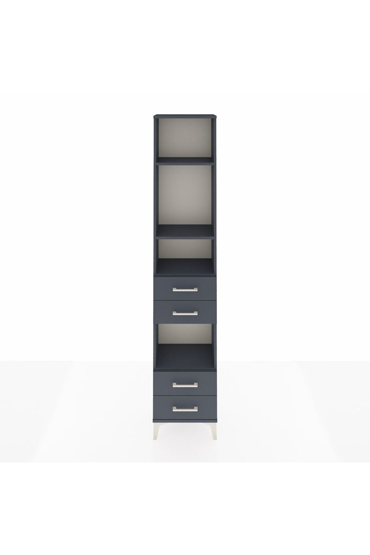 Arges Dolap 4 Raflı 4 Çekmeceli 44x30x221 - S28M167V5A