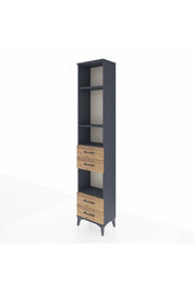 Arges Dolap 4 Raflı 4 Çekmeceli 44x30x221 - S28M167V6A