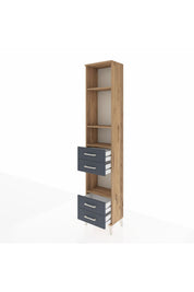 Arges Dolap 4 Raflı 4 Çekmeceli 44x30x221 - S28M167V8A
