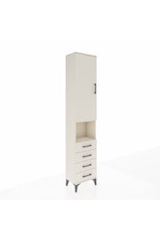 Arges Dolap 3 Raflı 4 Çekmeceli Tek Askılı 44x30x221 - S28M168V1A