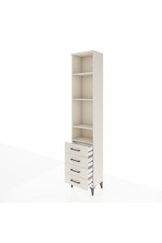 Arges Dolap 4 Raflı 4 Çekmeceli 44x30x221 - S28M170V1A