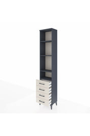 Arges Dolap 4 Raflı 4 Çekmeceli 44x30x221 - S28M170V4A