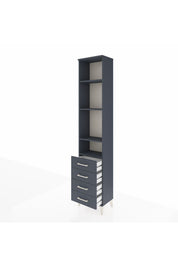 Arges Dolap 4 Raflı 4 Çekmeceli 44x30x221 - S28M170V5A