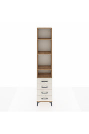 Arges Dolap 4 Raflı 4 Çekmeceli 44x30x221 - S28M170V7A