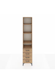 Arges Dolap 4 Raflı 4 Çekmeceli 44x30x221 - S28M170V9A