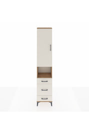 Arges Dolap 3 Raflı 3 Çekmeceli Tek Askılı 44x30x221 - S28M171V7A