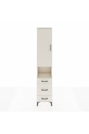 Arges Dolap 4 Raflı 3 Çekmeceli Tek Kapaklı 44x30x221 - S28M172V1A