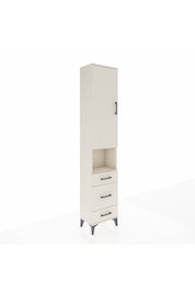 Arges Dolap 4 Raflı 3 Çekmeceli Tek Kapaklı 44x30x221 - S28M172V1A