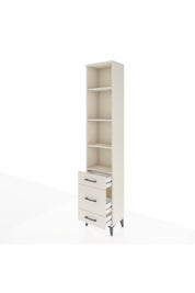 Arges Dolap 4 Raflı 3 Çekmeceli 44x30x221 - S28M173V1A