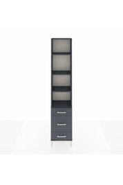 Arges Dolap 4 Raflı 3 Çekmeceli 44x30x221 - S28M173V5A