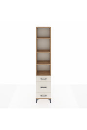 Arges Dolap 4 Raflı 3 Çekmeceli 44x30x221 - S28M173V7A