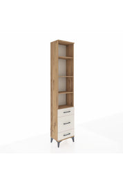 Arges Dolap 4 Raflı 3 Çekmeceli 44x30x221 - S28M173V7A