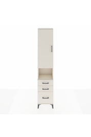 Arges Dolap 3 Raflı 3 Çekmeceli Tek Askılı 44x30x221 - S28M174V1A