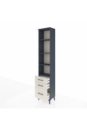 Arges Dolap 4 Raflı 3 Çekmeceli 44x30x221 - S28M176V4A