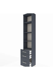 Arges Dolap 4 Raflı 3 Çekmeceli 44x30x221 - S28M176V5A