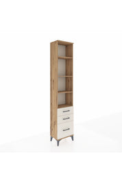 Arges Dolap 4 Raflı 3 Çekmeceli 44x30x221 - S28M176V7A