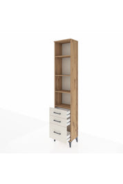 Arges Dolap 4 Raflı 3 Çekmeceli 44x30x221 - S28M176V7A