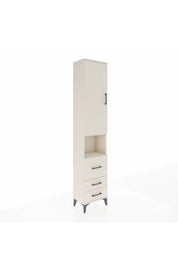 Arges Dolap 3 Raflı 3 Çekmeceli Tek Askılı 44x30x221 - S28M177V1A