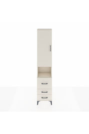 Arges Dolap 4 Raflı 3 Çekmeceli Tek Kapaklı 44x30x221 - S28M178V1A